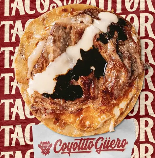 Los precios en “El Coyote del Norte” varían considerablemente dependiendo del tipo de taco. / @taqueriaelcoyote