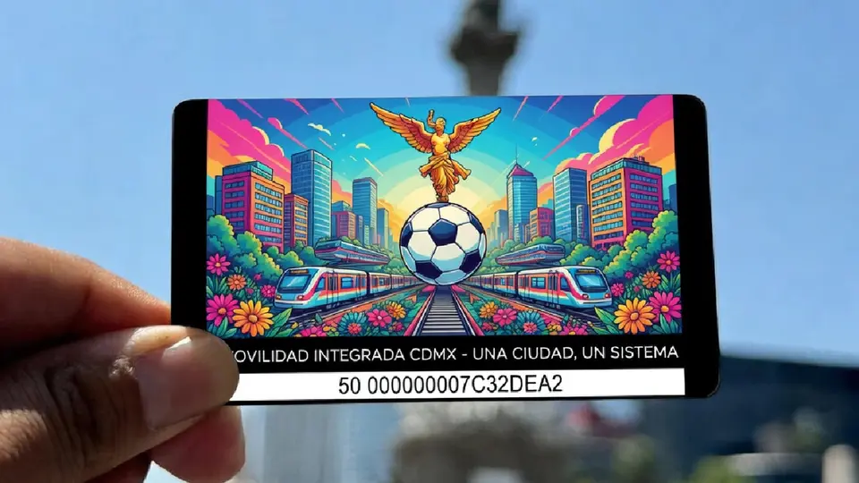 CDMX tendrá Tarjeta de Movilidad por el Mundial 2026; conoce el nuevo diseño