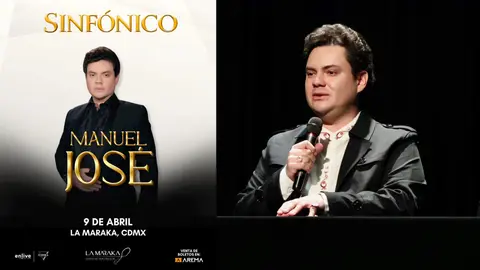 Manuel José se presentará este 9 de abril en La Maraka ubicado en Mitla No. 410, Col. Narvarte Poniente / Especial