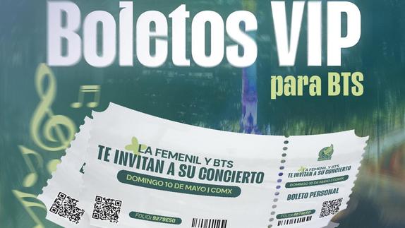 Selección Mexicana Femenil lanza convocatoria para adquirir boletos VIP para BTS