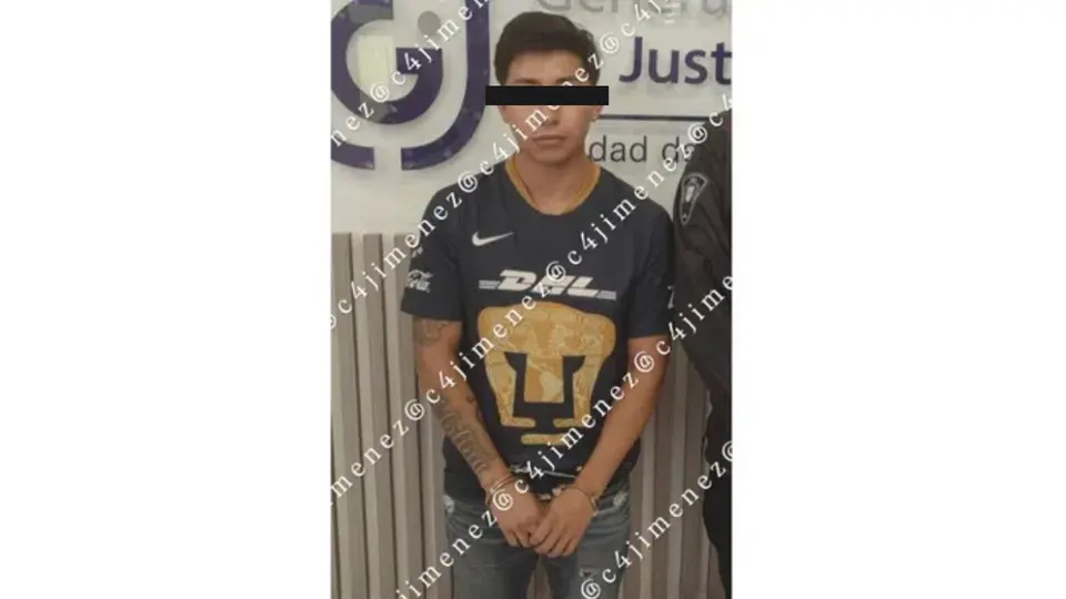 El joven fue trasladado al Reclusorio Preventivo Varonil Norte mientras se define su situación jurídica. / X: @c4jimenez