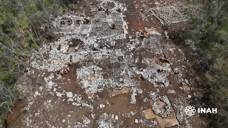 El hallazgo fue realizado cerca de Yaxché de Peón, en el municipio de Ucú, Yucatán. / INAH