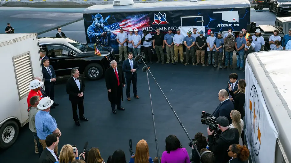 Trump declaró que México sigue pasando drogas por tierra a EU sin control / FB: @WhiteHouse