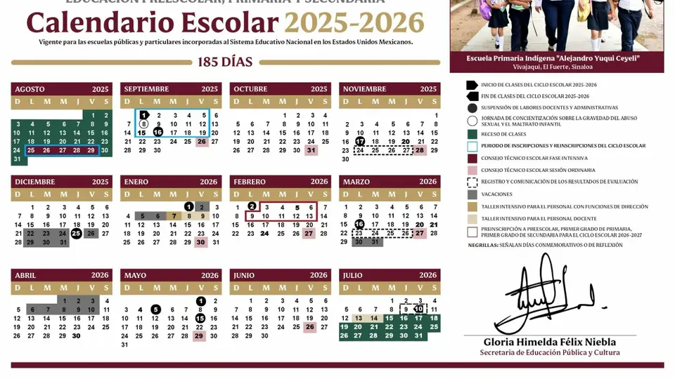 El calendario escolar marca el fin de clases para el 15 de julio / Redes Sociales