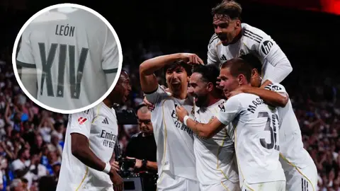 ¡Aleluya! Real Madrid lanza jersey especial con el nombre del Papa León XIV