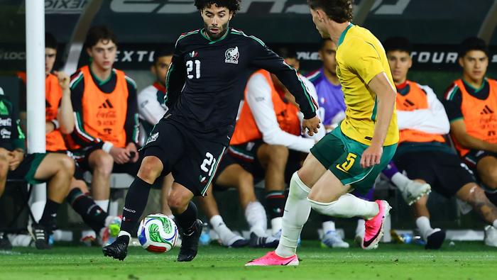 César 'Chino' Huerta con la Selección Mexicana | MEXSPORT