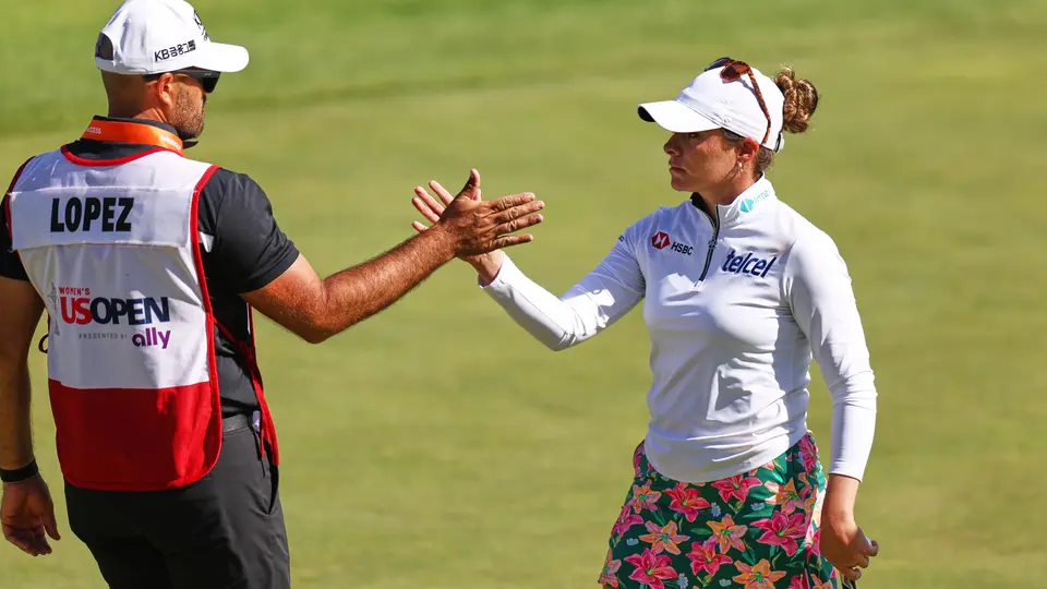Gaby López, golfista mexicana | AP