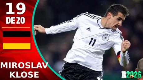 Leyendas mundialistas: Miroslav Klose, el romperredes de los Mundiales