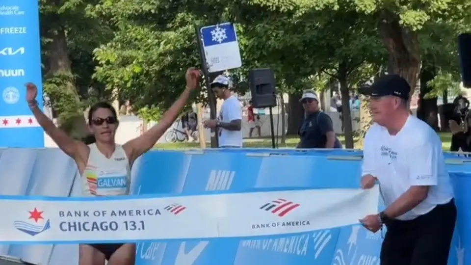 Laura Galván conquista el Medio Maratón de Chicago y confirma su gran momento