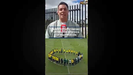 AMBIENTE DE PESIMISMO DE SUDÁFRICA PREVIO A LA INAUGURACIÓN