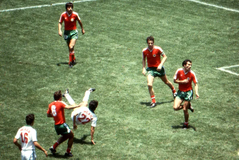 Manuel Negrete, en 1986 | MEXSPORT