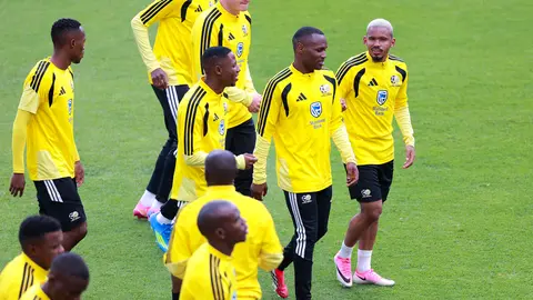 La Selección de Sudáfrica en entrenamiento previo al inicio de la Copa del Mundo 2026 | MEXSPORT