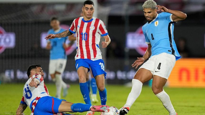 Ronald Araujo con la Selección de Uruguay | AP