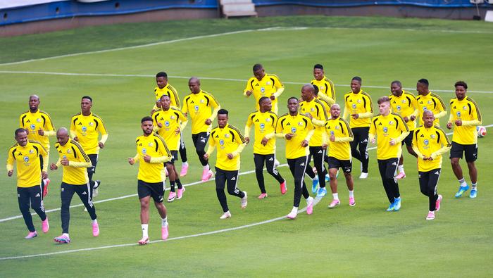 La Selección de Sudáfrica en entrenamiento previo al inicio de la Copa del Mundo 2026 | MEXSPORT