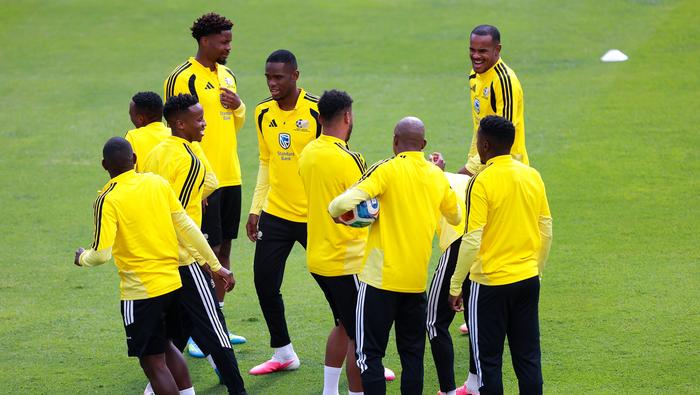 La Selección de Sudáfrica en entrenamiento previo al inicio de la Copa del Mundo 2026 | MEXSPORT