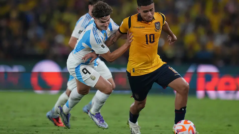 Julián Álvarez con la Selección de Argentina | AP
