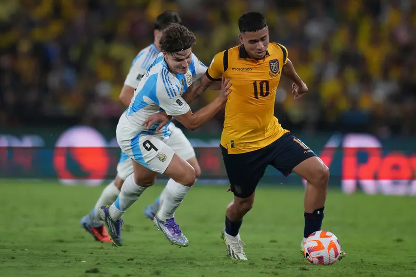 Julián Álvarez con la Selección de Argentina | AP