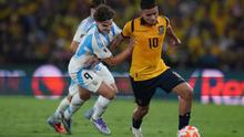 Julián Álvarez con la Selección de Argentina | AP