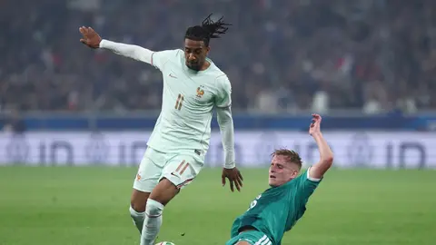 Michael Olise en el partido de la Selección de Francia contra Irlanda del Norte | AFP