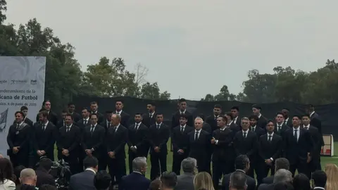 Selección Mexicana con la presidenta Claudia Sheinbaum | RÉCORD