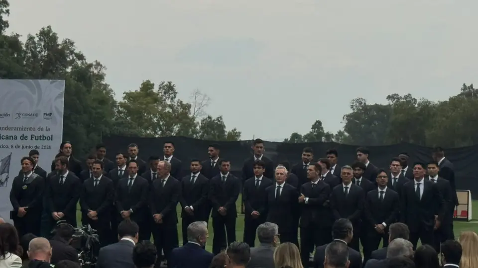 Selección Mexicana con la presidenta Claudia Sheinbaum | RÉCORD