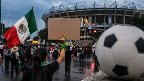 Protestas y bloqueos amenazan la inauguración del Mundial 2026 en CDMX