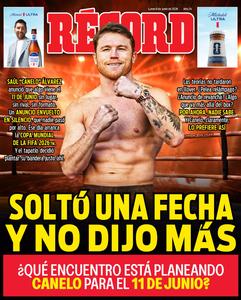 Portada RÉCORD 8 Junio 2026