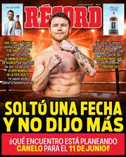 Portada RÉCORD 8 Junio 2026