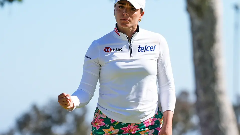 Gaby López, golfista mexicana | AP