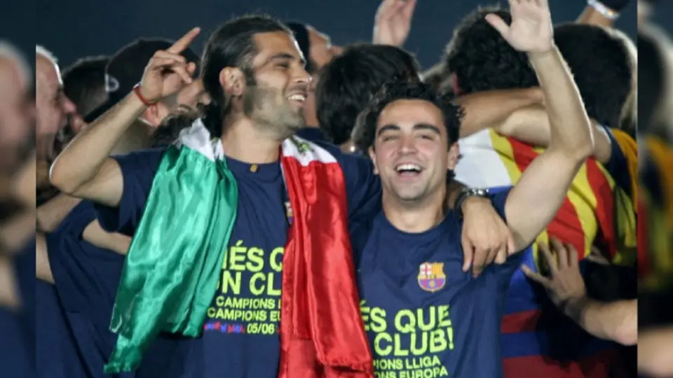 Rafa Márquez con Barcelona en Champions League | AFP