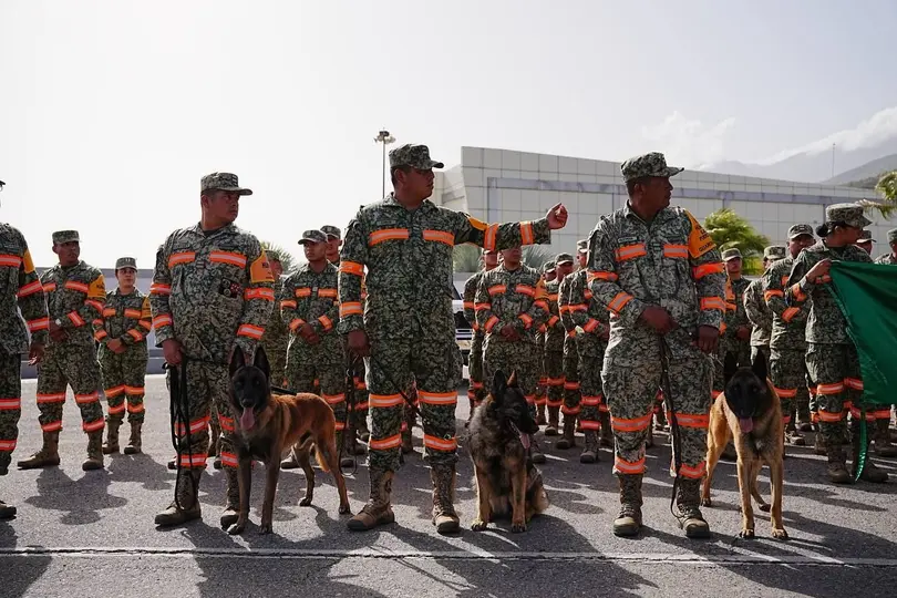 El Gobierno de Venezuela distinguió a los rescatistas mexicanos por su participación en las operaciones de búsqueda y salvamento tras el doble sismo./ X: @ImpactoVE