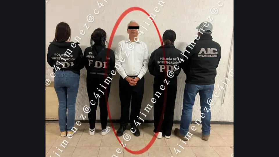 La Fiscalía capitalina detuvo al exfuncionario de Pemex por supuesta violencia familiar / Especial