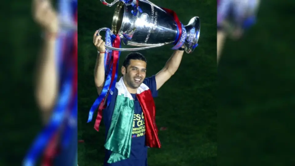 Rafa Márquez con Barcelona en Champions League | AFP
