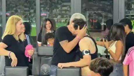La última vez que Jorge Messi vio al jugador del Inter Miami desde el estadio