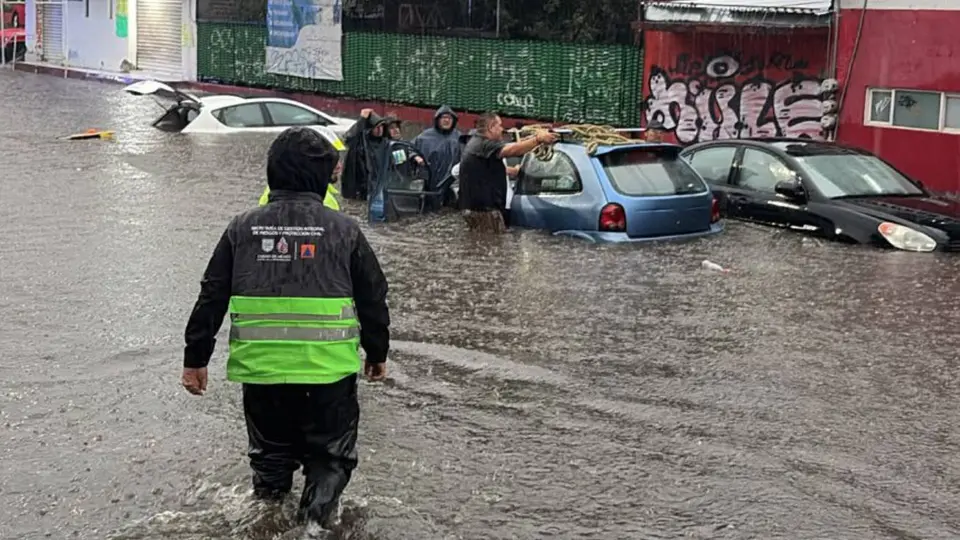 Las afectaciones se concentraron principalmente en el sur de la Ciudad de México. / X: @SGIRPC_CDMX