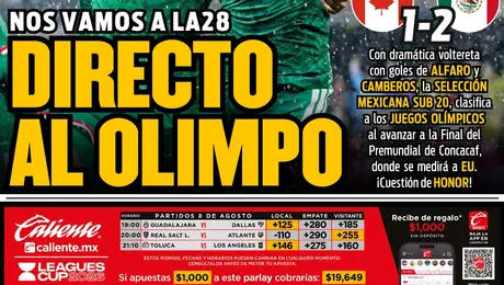 Portada RÉCORD 8 de Agosto de 2026