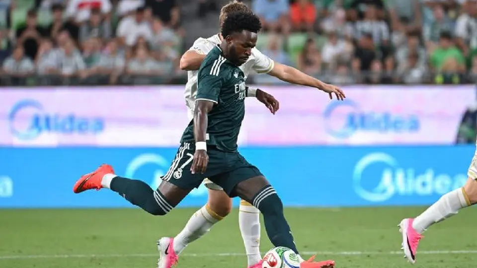 Vinícius Júnior con el Real Madrid | AP