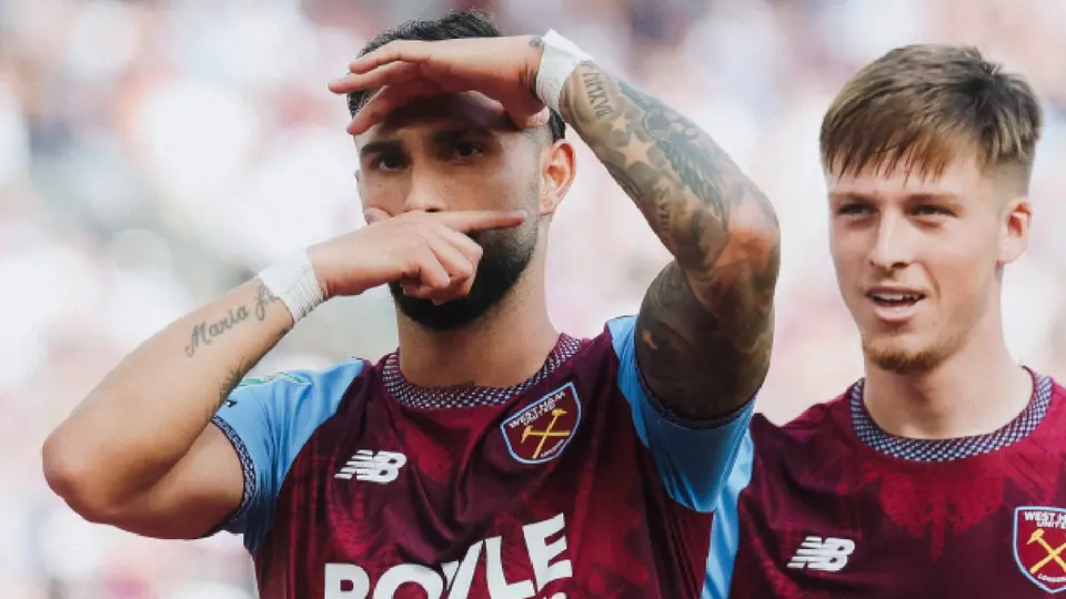 Castellanos con el West Ham | X:WestHam