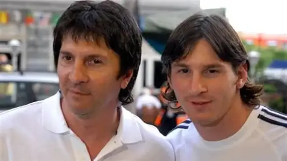 Lionel Messi y su padre Jorge | Especial