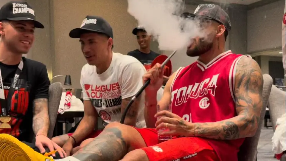 Alexis Vega celebrando el título de Leagues Cup 2026 | CAPTURA DE PANTALLA