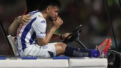 ¡Fracturado! Refuerzo colombiano de Pachuca fuera de juego por dos meses