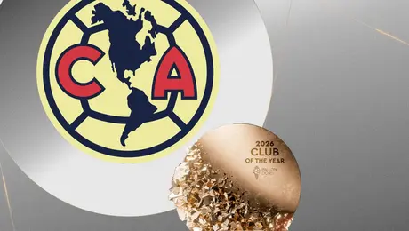 América recibe nominación para el Balón de Oro 2026