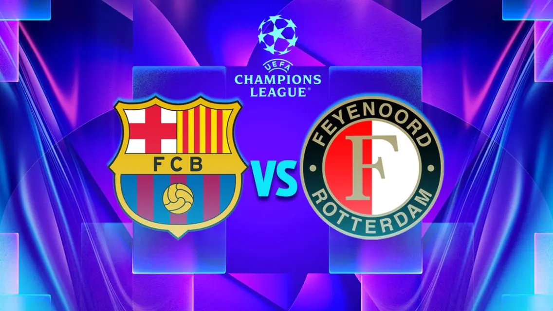 Barcelona vs Feyenoord | EN VIVO HOY Jornada 1 Champions League 2026 