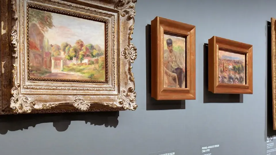 La policia investiga a los responsables del robo en el Museo de Renoir / Captura de pantalla
