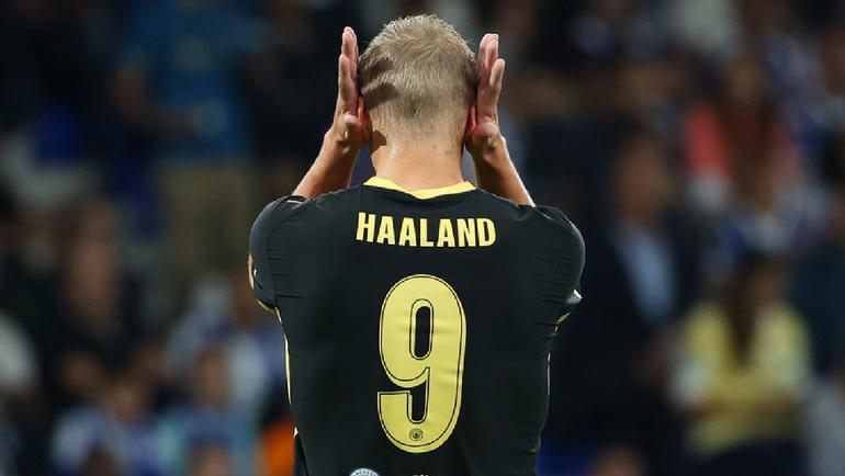 Haaland ante el Porto | AP