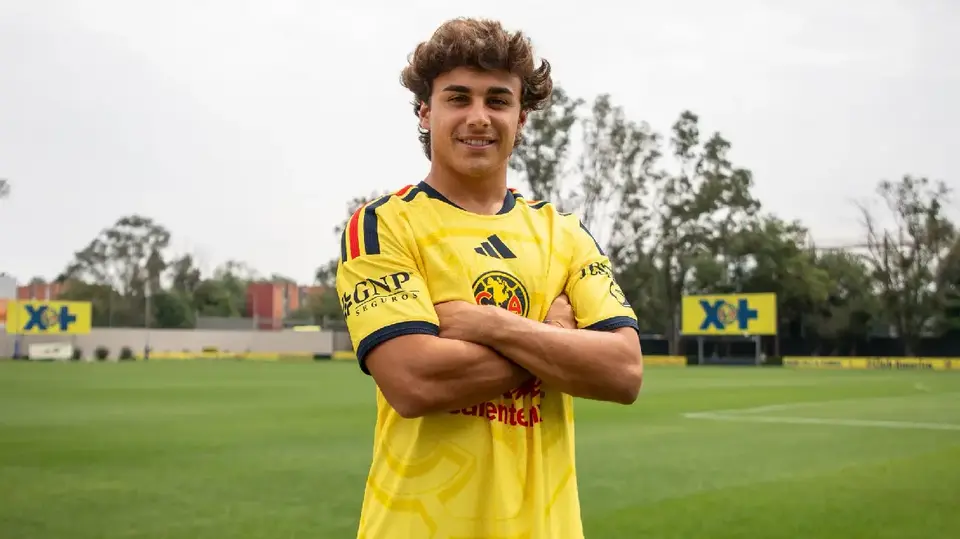 Carlos Álvarez, nuevo jugador del América | x:@ClubAmerica