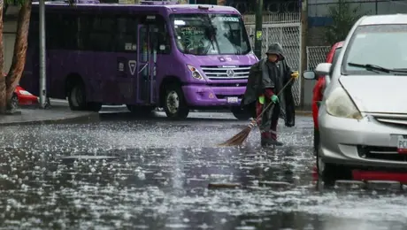 Lluvias fuertes y granizo activan alerta amarilla en CDMX este sábado