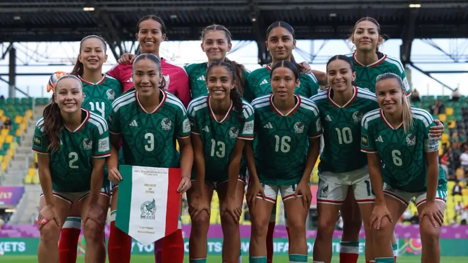 La Selección Femenil Sub 20 previo a su debut en el mundial de la categoría | X: @Miseleccionfem