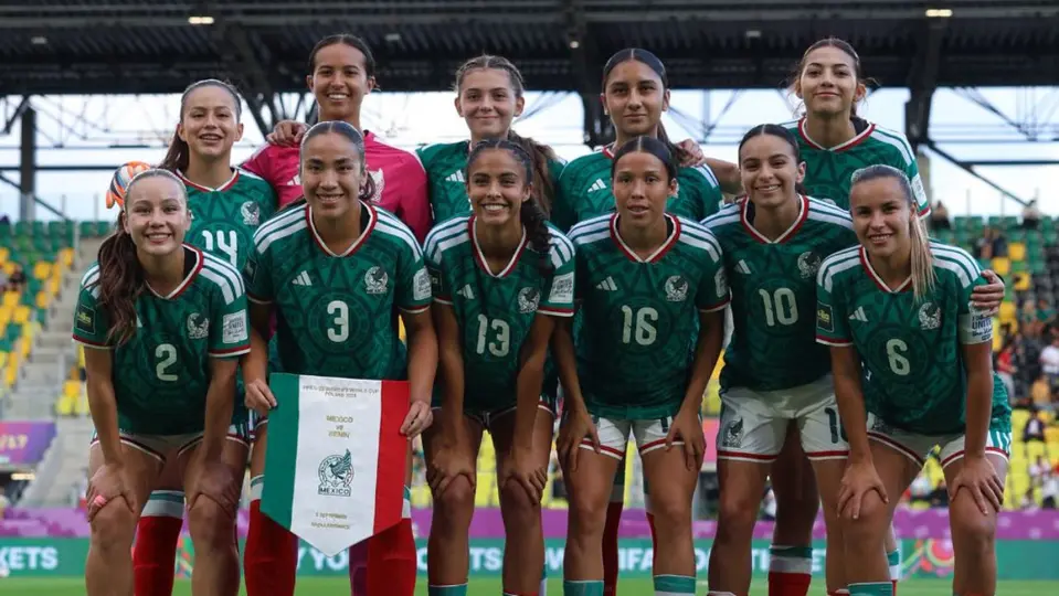La Selección Femenil Sub 20 previo a su debut en el mundial de la categoría | X: @Miseleccionfem