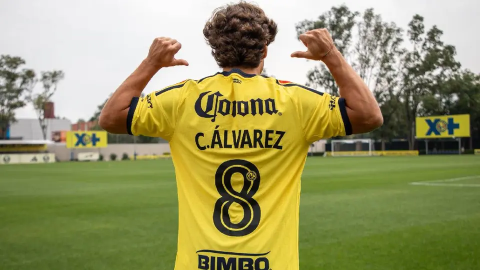 Carlos Álvarez en el nido de Coapa | x:@ClubAmerica